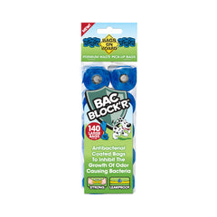 باقز اون بورد أكياس فضلات للكلاب - 140 كيس ازرق