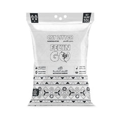 فيلاين قو رمل كربون بدون رائحة ناعم بنتونيت للقطط