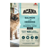 اكانا باونتيفول كاتش طعام جاف بالسلمون و الرنجة و سمك النازلي للقطط