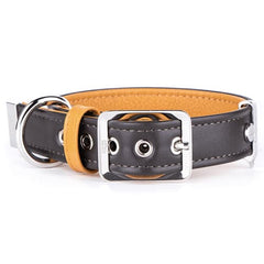 ماي فاميلي تراث طوق جلد بني 45×2.8 سم