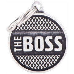 ماي فاميلي قلادة برونز مستدير متوسط