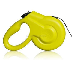 مشد أوتوماتيكي للتنزه قطط و كلاب أصفر L