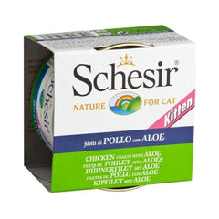 شيزير معلبات الدجاج مع الصبار بالجيلي للقطط الصغيرة 85غ