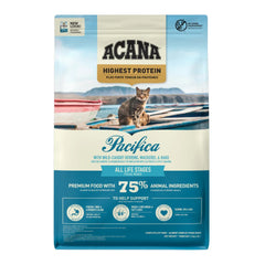 اكانا باسيفيكا طعام جاف بالرنجة والإسقمري والهيك للقطط