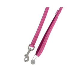 زولكس مشد جلد مشمع للكلاب - 1.2 م - 25 مم - زهري