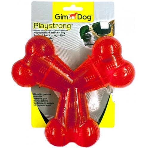 جيم دوق لعبة كلاب مسلية شكل عظام حرف Y 15.2 سم