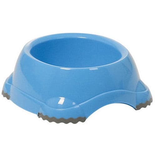 مودرنا صحن طعام بلاستيكي للقطط و الكلاب لون سماوي غير قابل للإنزلاق