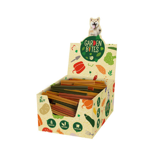 قاردن بايتس أعواد أسنان ألوان مختلطة مع صندوق عرض كبير 16 سم 30ج ×40 عود