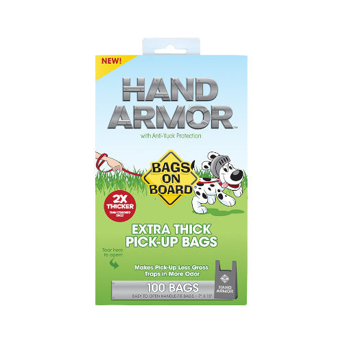 باقز اون بورد أكياس سميكة لفضلات الكلاب - 100 كيس