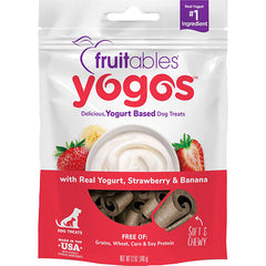 فروتابلز يوقوز مكافئات للكلاب بالموز والفراولة  340غ