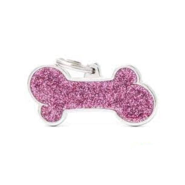 ماي فاميلي قلادة XL لون وردي لامع