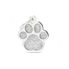 ماي فاميلي قلادة بيج باو جليتر رمادي