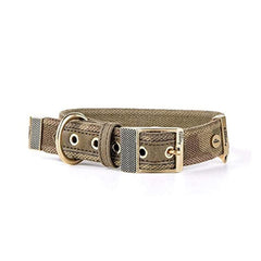 ماي فاميلي ويست طوق نيلون أخضر 36×2.2 سم