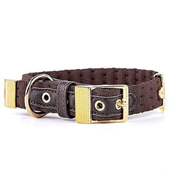 ماي فاميلي ميلان طوق نيلون بني 45×2.2سم وسط +