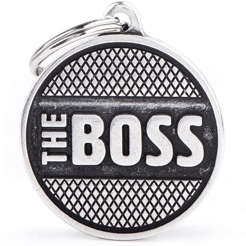 ماي فاميلي قلادة جولة كبيرة برونكس رومبوس