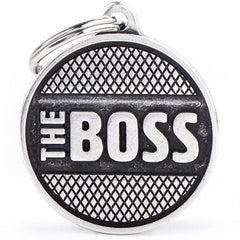 ماي فاميلي قلادة جولة كبيرة برونكس رومبوس