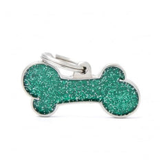 ماي فاميلي قلادة لمعان كبير باللون الأخضر