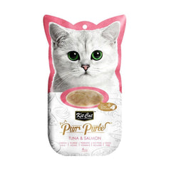 كت كات مكافآت تونا وسلمون مهروس 15غ × 4