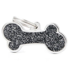 ماي فاميلي قلادة بريق أسود كبير