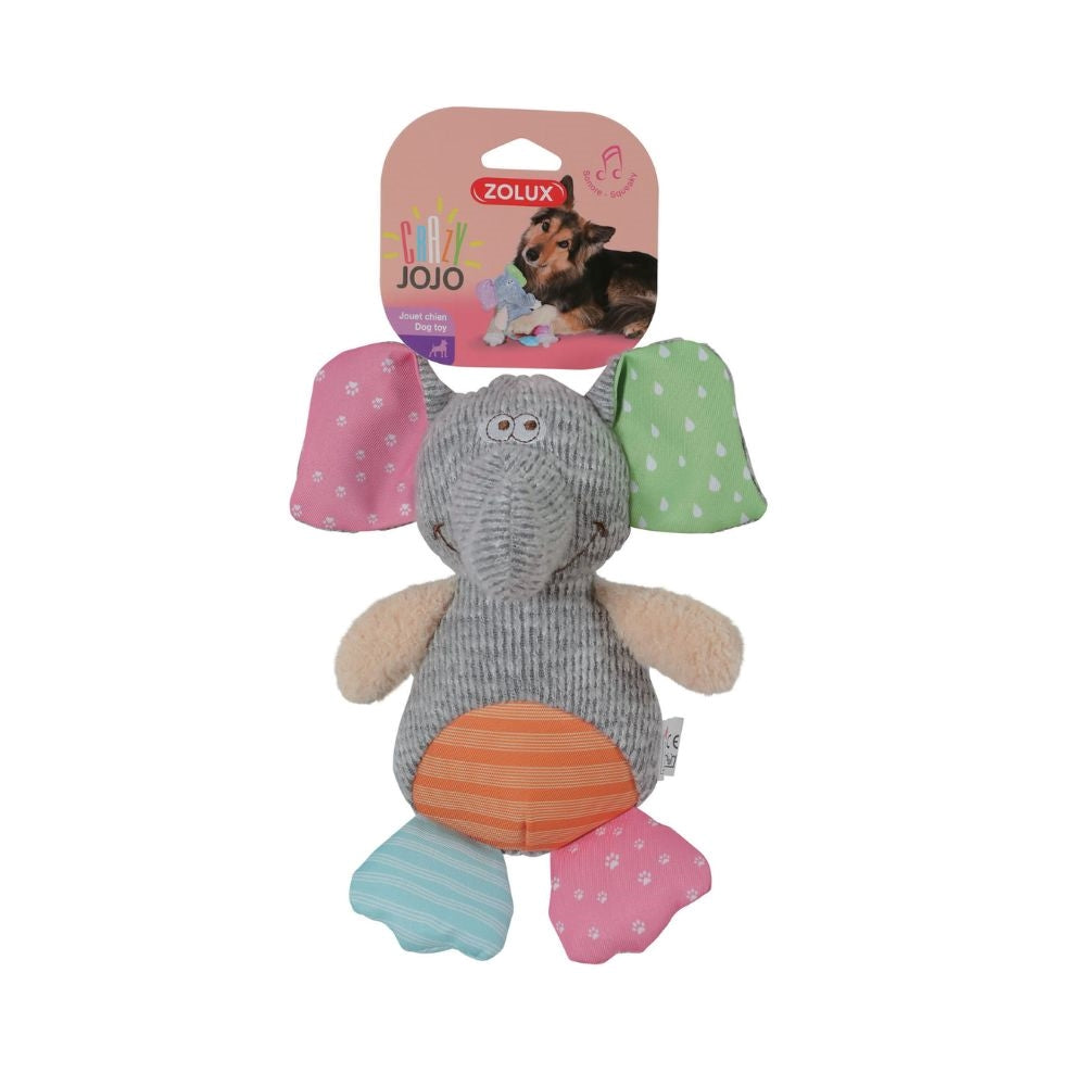 زولكس لعبة كرايزي جوجو قطن فيل للكلاب