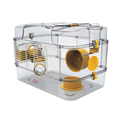 زولكس "رودي 3" قفص مفرد للقوارض الصغيرة - أصفر موزي