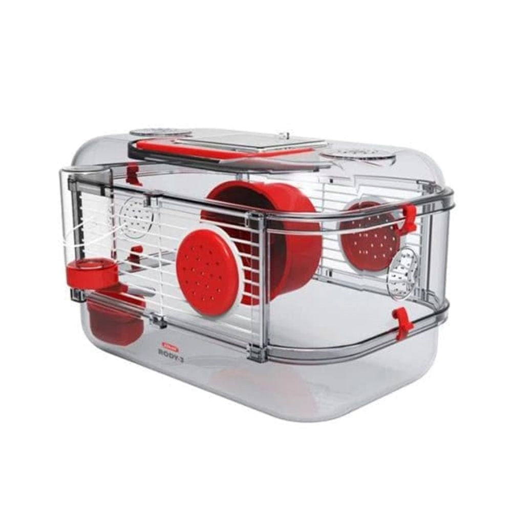 زولكس ميني اقفاص قوارض احمر