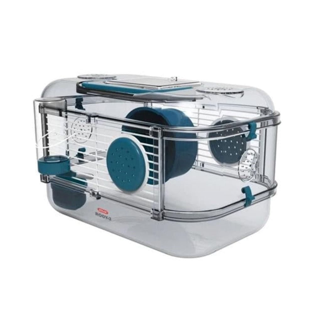 زولكس ميني اقفاص قوارض أزرق