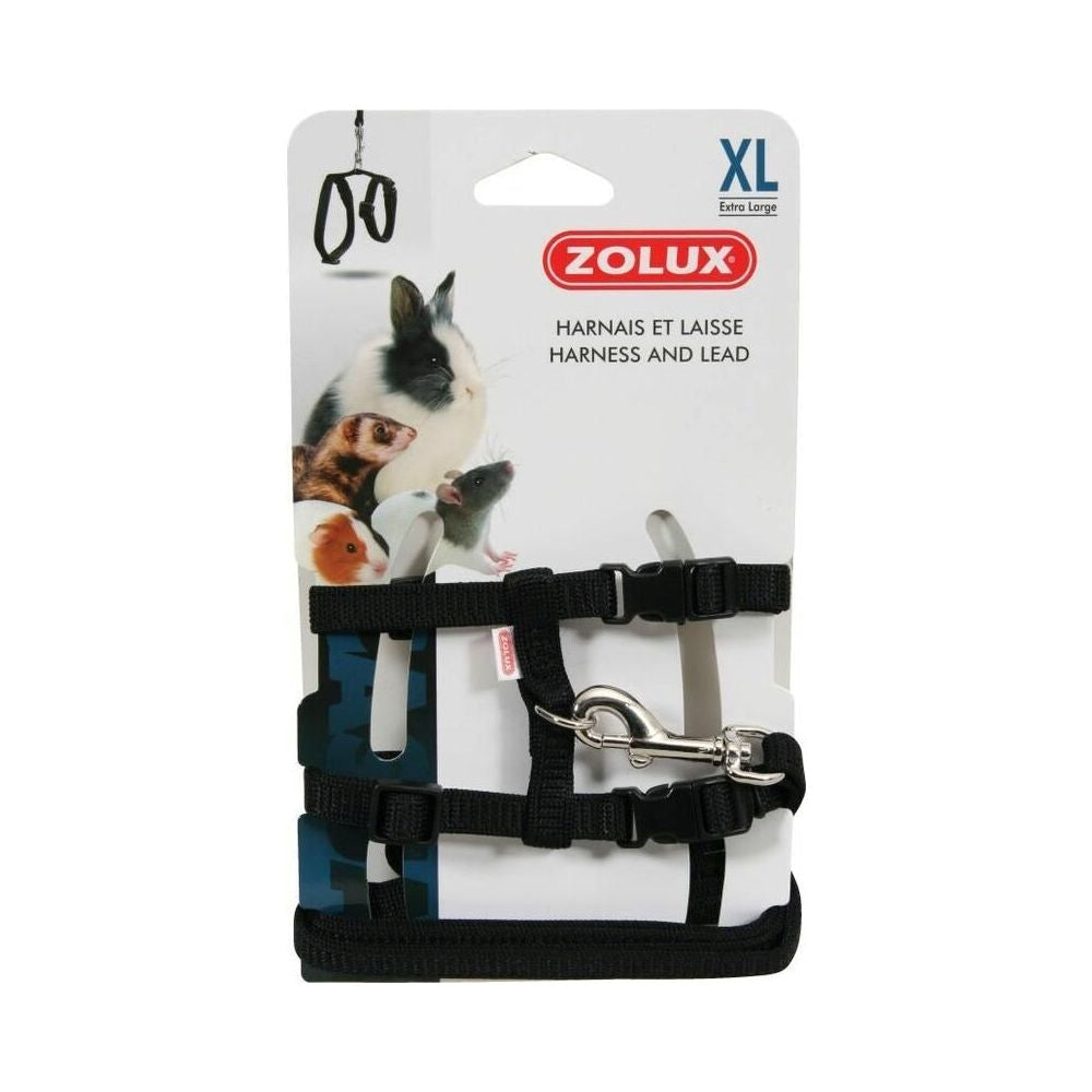 زولكس صدرية مع مشد للثدييات الصغيرة - كبير جدا - أسود