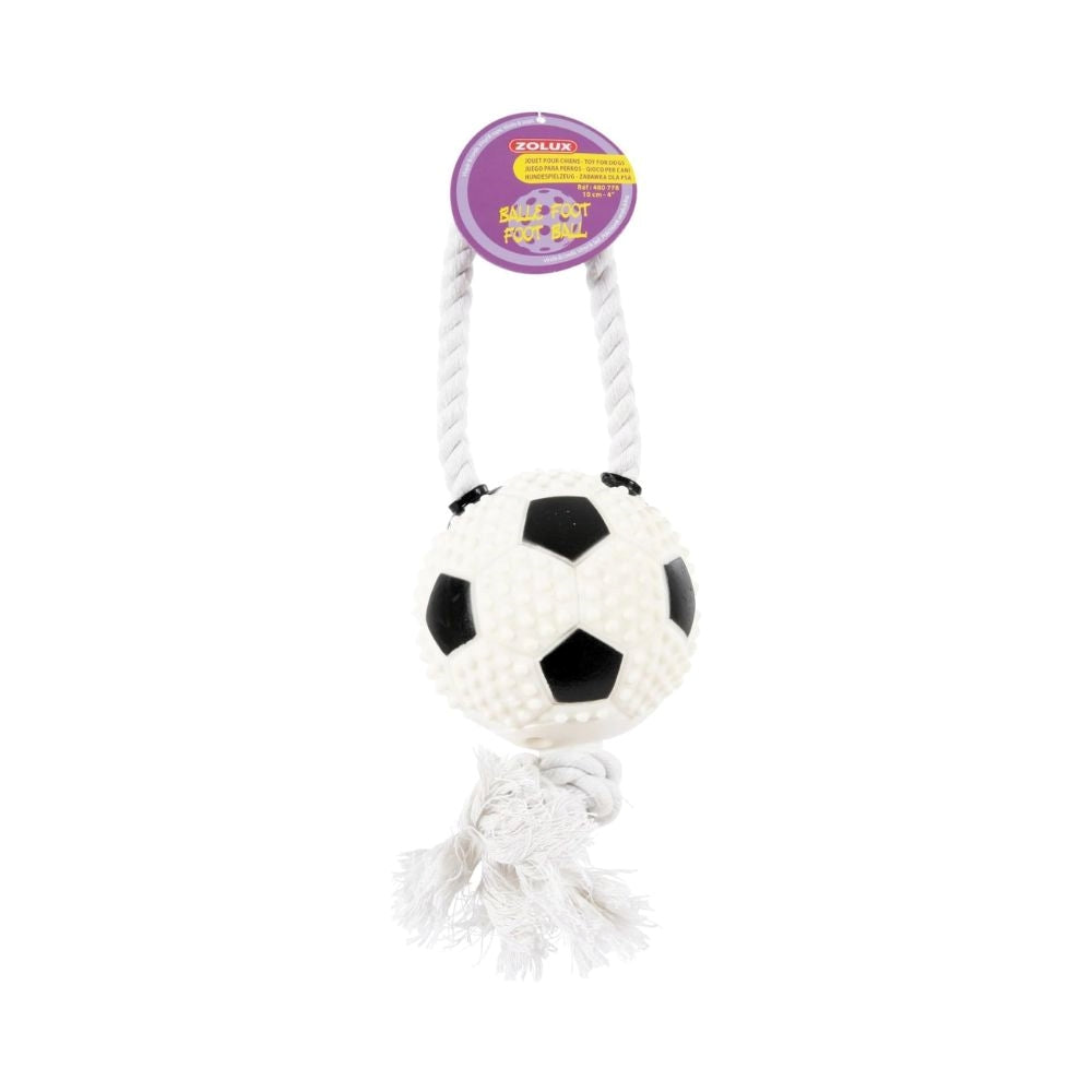 زولكس سكويكي سبايني لعبة بشكل كرة القدم معلقة بحبل