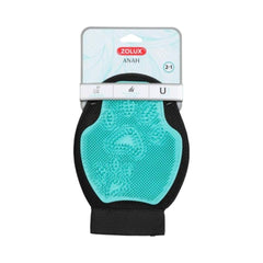 زولكس آنا قفاز استحمام مزدوج للكلاب