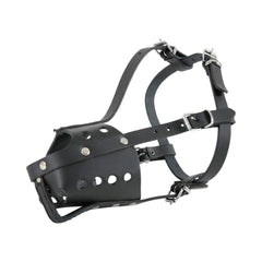 زولكس كمامة جلد قابلة للتعديل للكلاب مقاسات متعددة