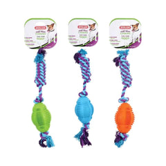 زولكس  كرة عضاضة مع حبل 11سم