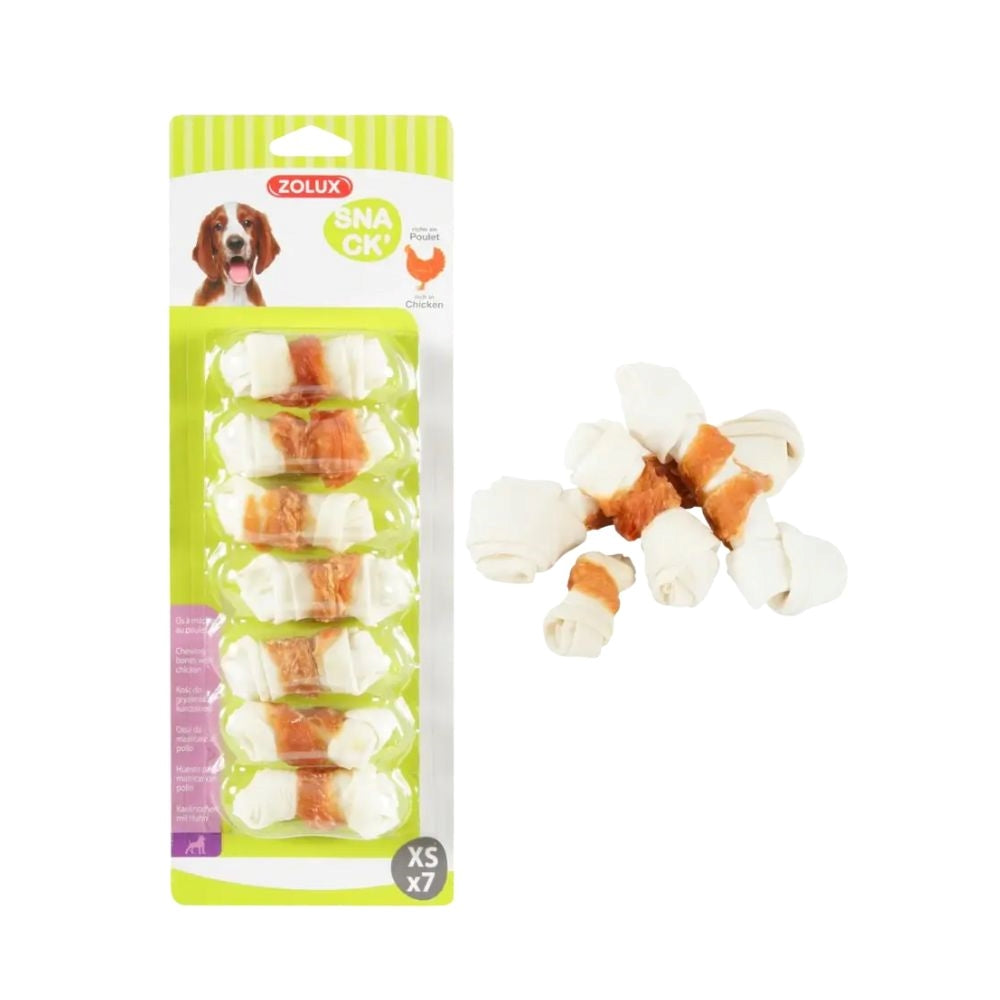 زولكس سناك ×7 صغير جدا مكافآت اعواد مضغ للكلاب 90غ